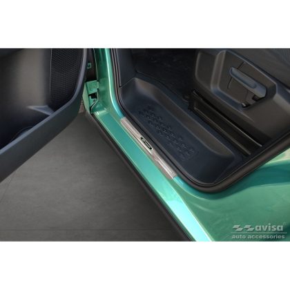 Volkswagen RVS Instaplijsten passend voor Volkswagen ID.Buzz 2022- 'E-Power' - 2-delig