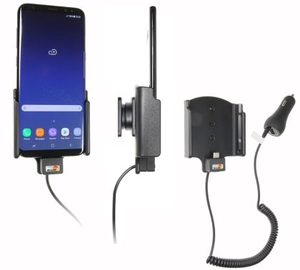 Samsung Galaxy S8 Plus Actieve houder met 12/24V lader