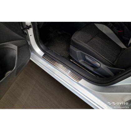 Skoda RVS Instaplijsten passend voor Skoda Kamiq (NW4) 2019-2024 & FL 2024- 'Lines' - 4-delig