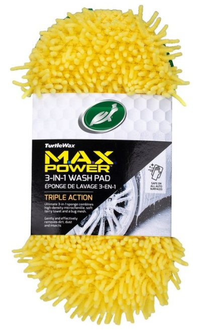 Turtle Wax 54697 Max Power 3-in-1 Wash Pad