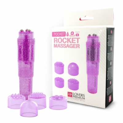 LoversPremium - Pocket Rocket Massager Paars