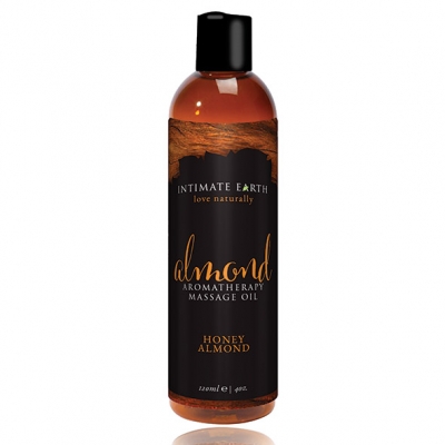 Intimate Earth - Massage Olie Amandel 240 Ml