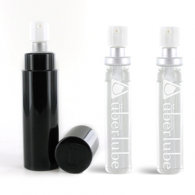 Uberlube - Siliconen Glijmiddel Good-To-Go Zwart and Refills