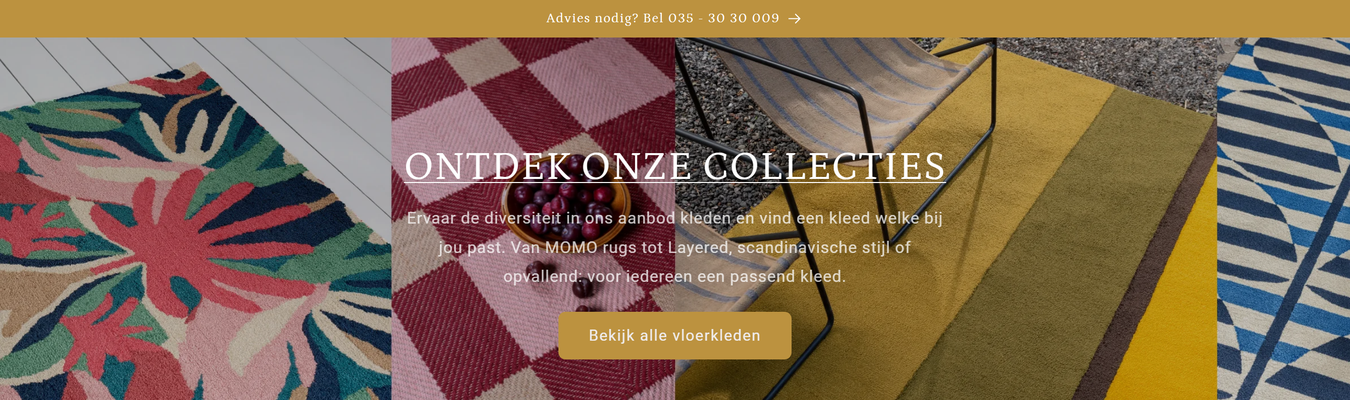 Vloerkledenwinkel.nl homepage